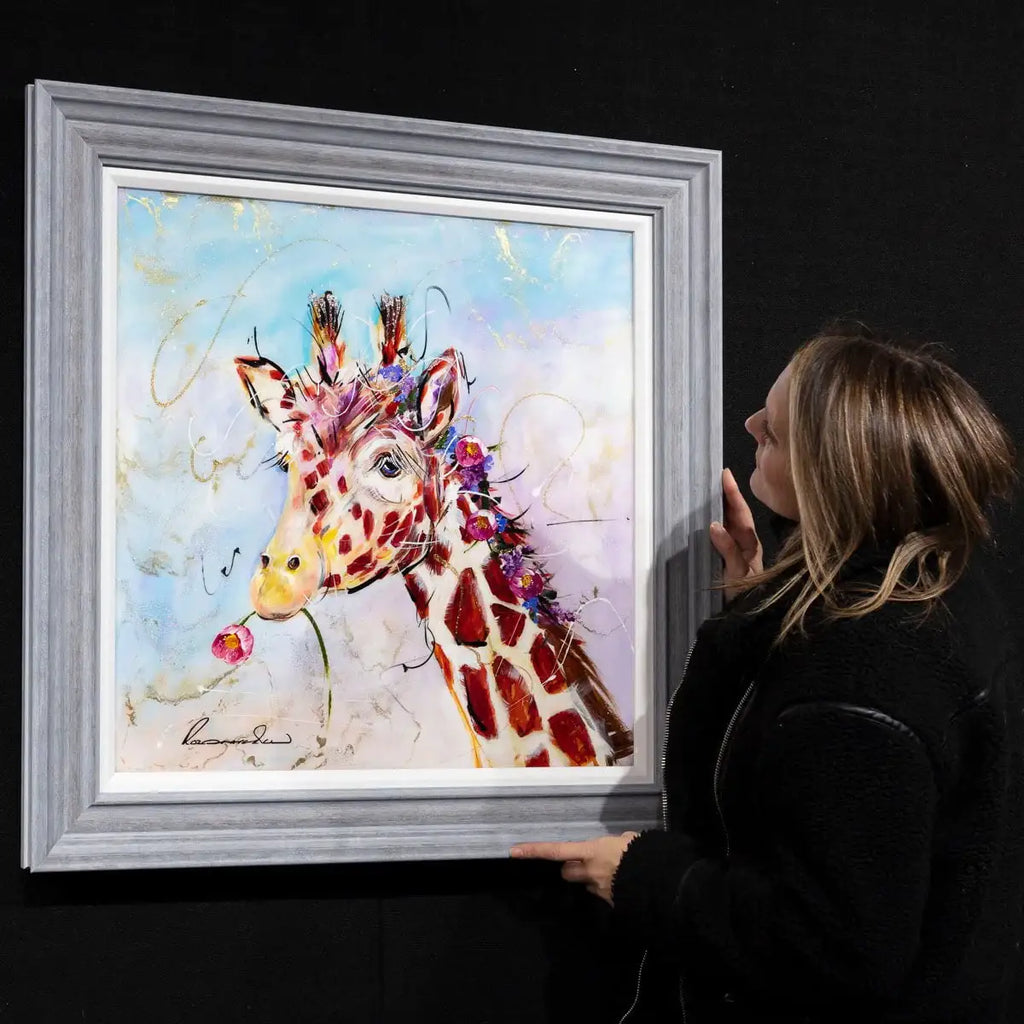 Geraldine - Original - SOLD by artist Rozanne Bell - Wyecliffe Galleries