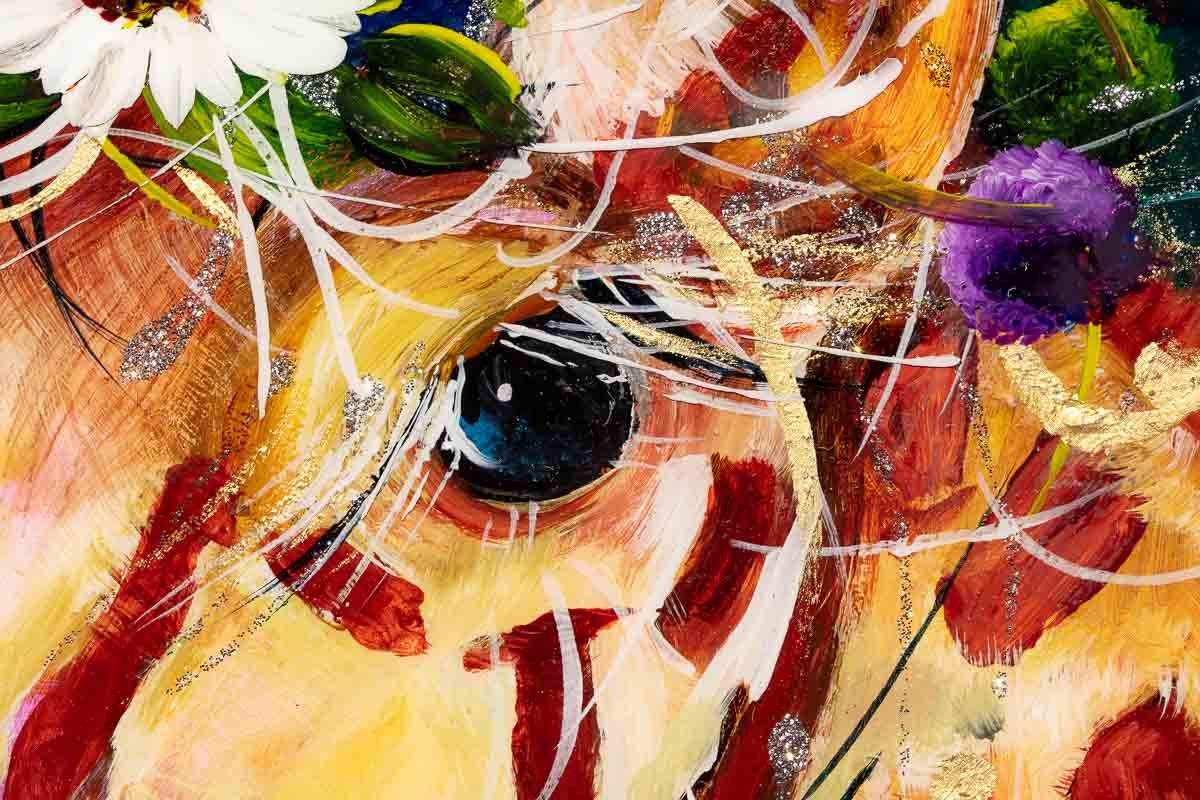 Gia - Original - SOLD by artist Rozanne Bell - Wyecliffe Galleries
