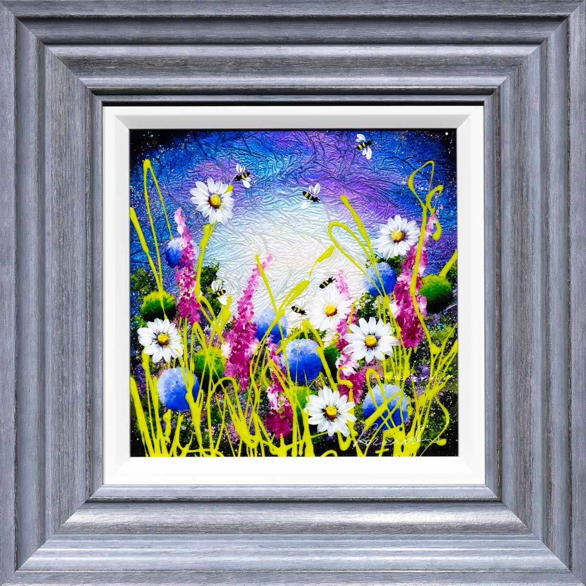 Glimmers of Dawn - Original - SOLD by artist Rozanne Bell - Wyecliffe Galleries