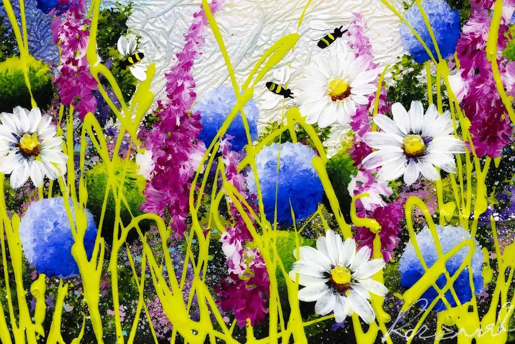 Glimmers of Dawn - Original - SOLD by artist Rozanne Bell - Wyecliffe Galleries