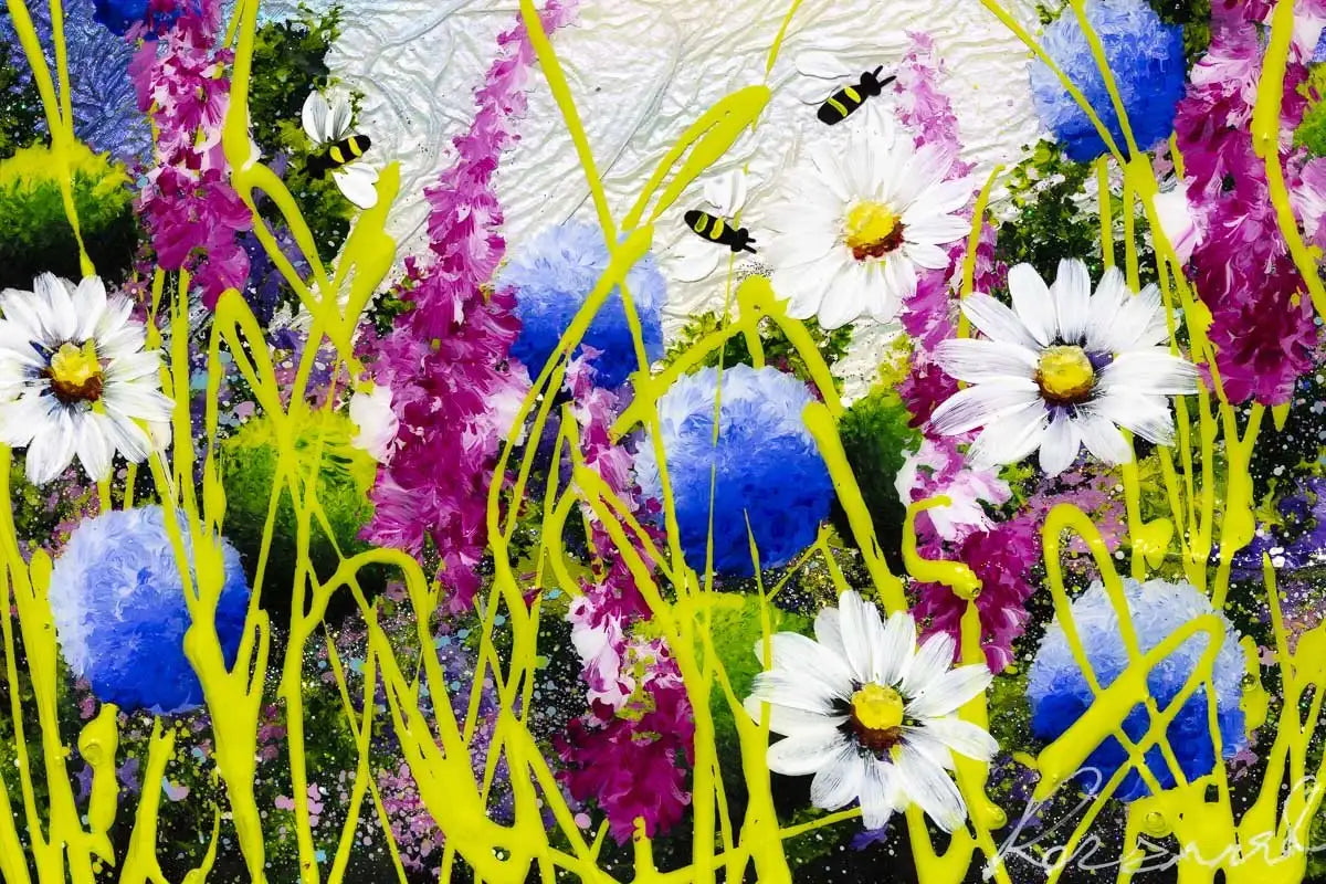 Glimmers of Dawn - Original - SOLD by artist Rozanne Bell - Wyecliffe Galleries