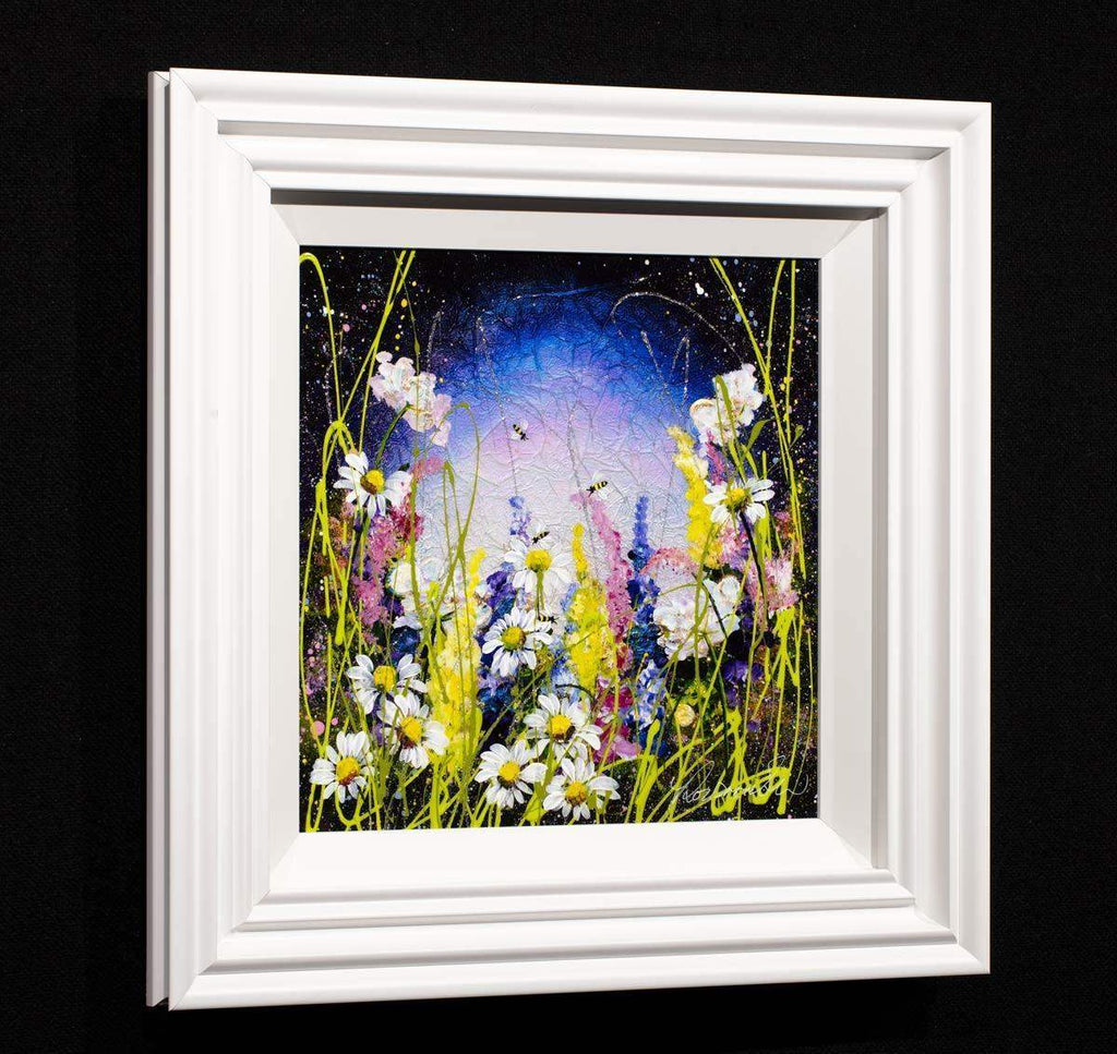 Glistening Skies - Original - SOLD by artist Rozanne Bell - Wyecliffe Galleries