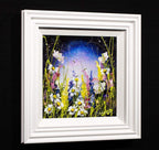 Glistening Skies - Original - SOLD by artist Rozanne Bell - Wyecliffe Galleries