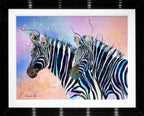 Go Faster Stripes - Original - SOLD by artist Rozanne Bell - Wyecliffe Galleries