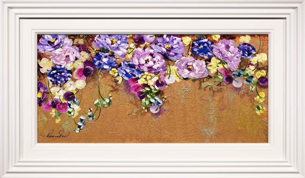 Golden Display - Original - SOLD by artist Rozanne Bell - Wyecliffe Galleries