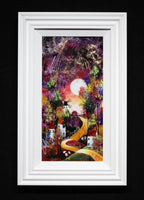 Golden Sky II - Original - SOLD by artist Rozanne Bell - Wyecliffe Galleries