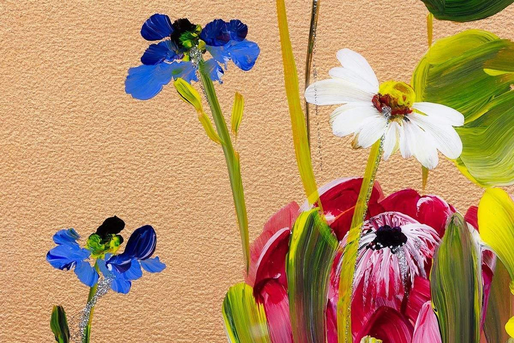 Golden Summer - Original - SOLD by artist Rozanne Bell - Wyecliffe Galleries