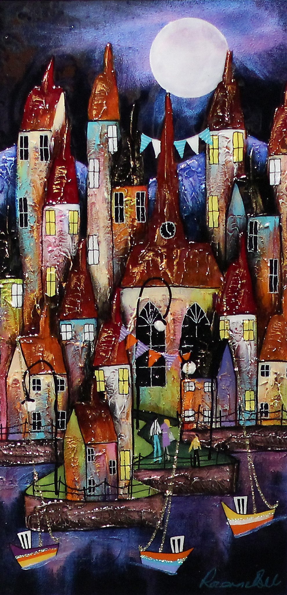 Harbour Lights - SOLD Rozanne Bell
