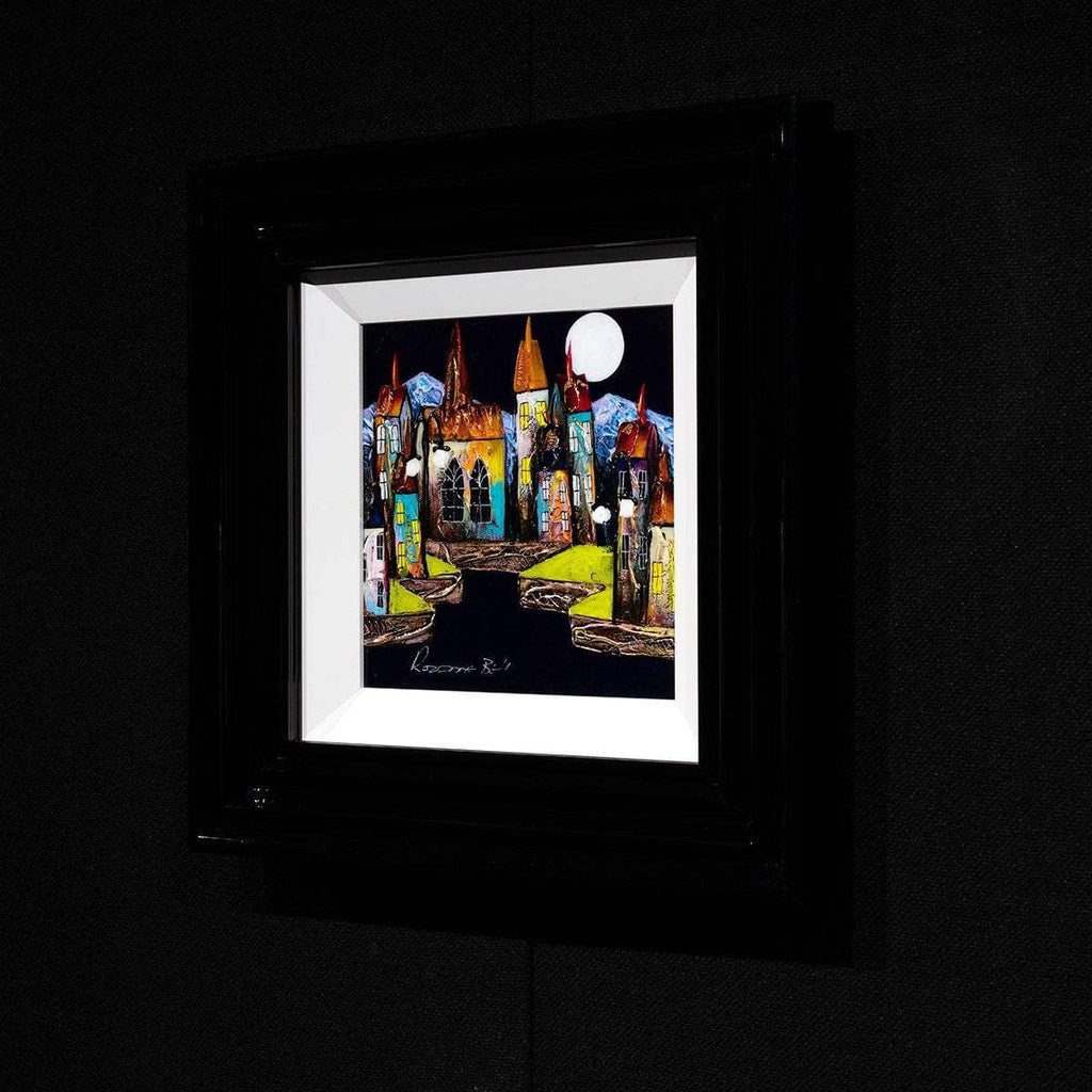 Harbour Nights - Original - SOLD by artist Rozanne Bell - Wyecliffe Galleries