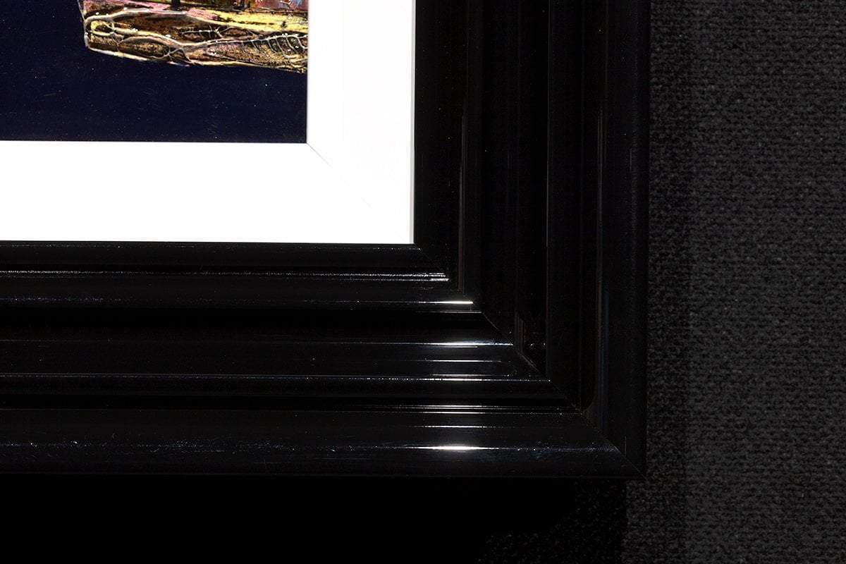 Harbour Nights - Original - SOLD by artist Rozanne Bell - Wyecliffe Galleries