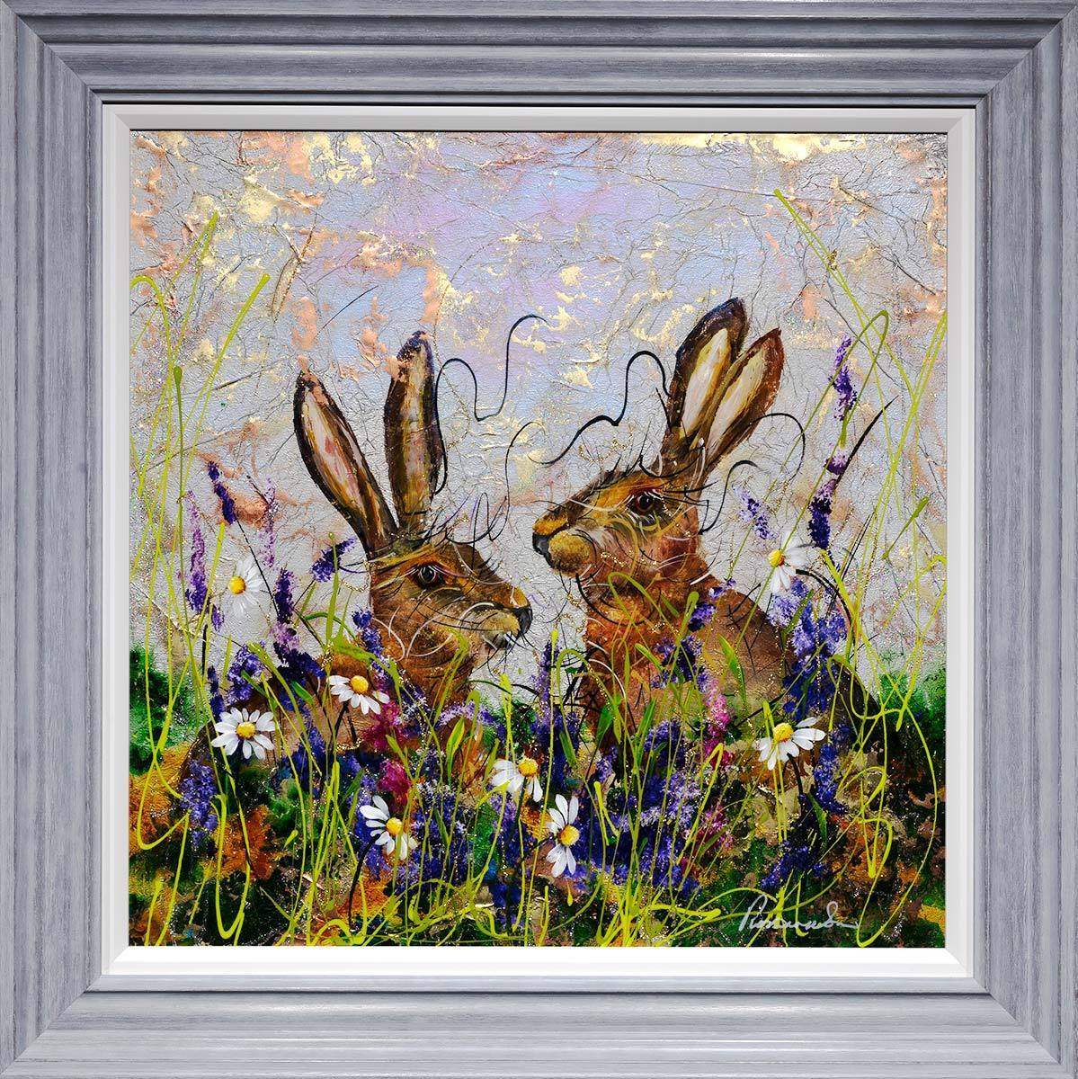 Harley and Harry - Original - SOLD by artist Rozanne Bell - Wyecliffe Galleries