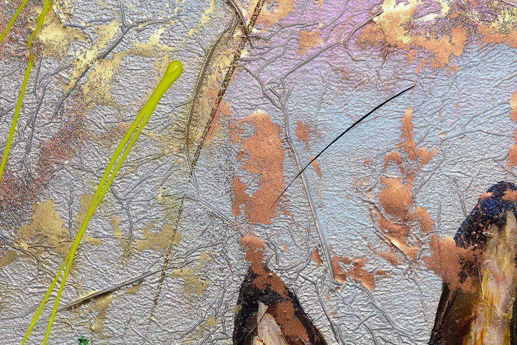 Harley and Harry - Original - SOLD by artist Rozanne Bell - Wyecliffe Galleries