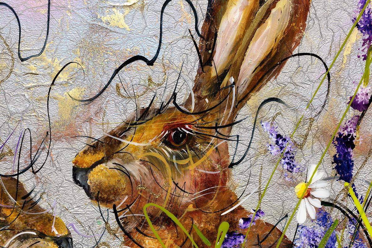 Harley and Harry - Original - SOLD by artist Rozanne Bell - Wyecliffe Galleries