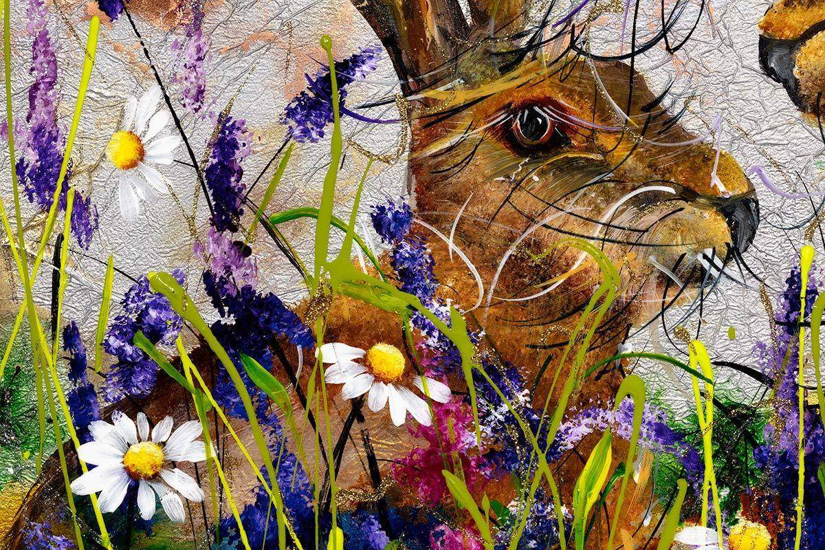 Harley and Harry - Original - SOLD by artist Rozanne Bell - Wyecliffe Galleries