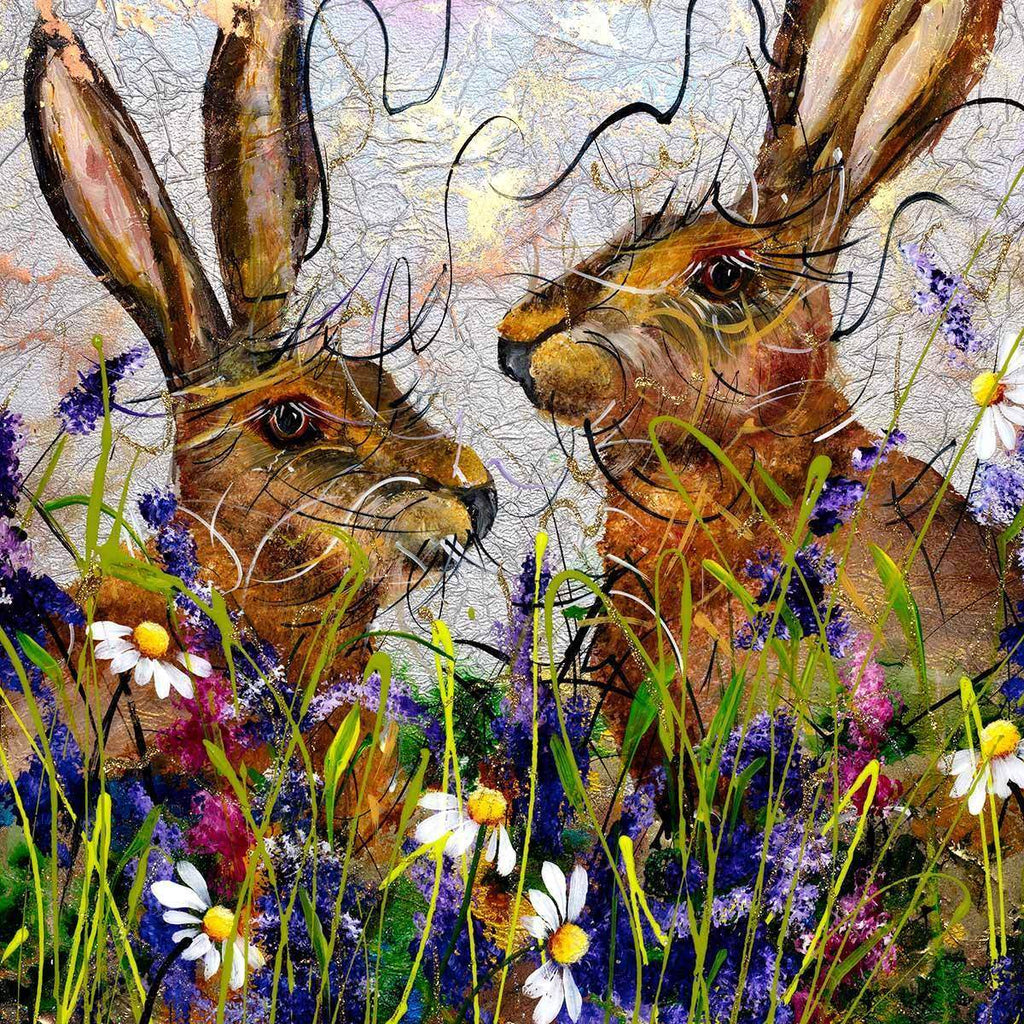 Harley and Harry - Original - SOLD by artist Rozanne Bell - Wyecliffe Galleries