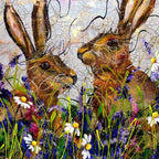 Harley and Harry - Original - SOLD by artist Rozanne Bell - Wyecliffe Galleries