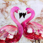 Harmony With You - Original - SOLD by artist Rozanne Bell - Wyecliffe Galleries