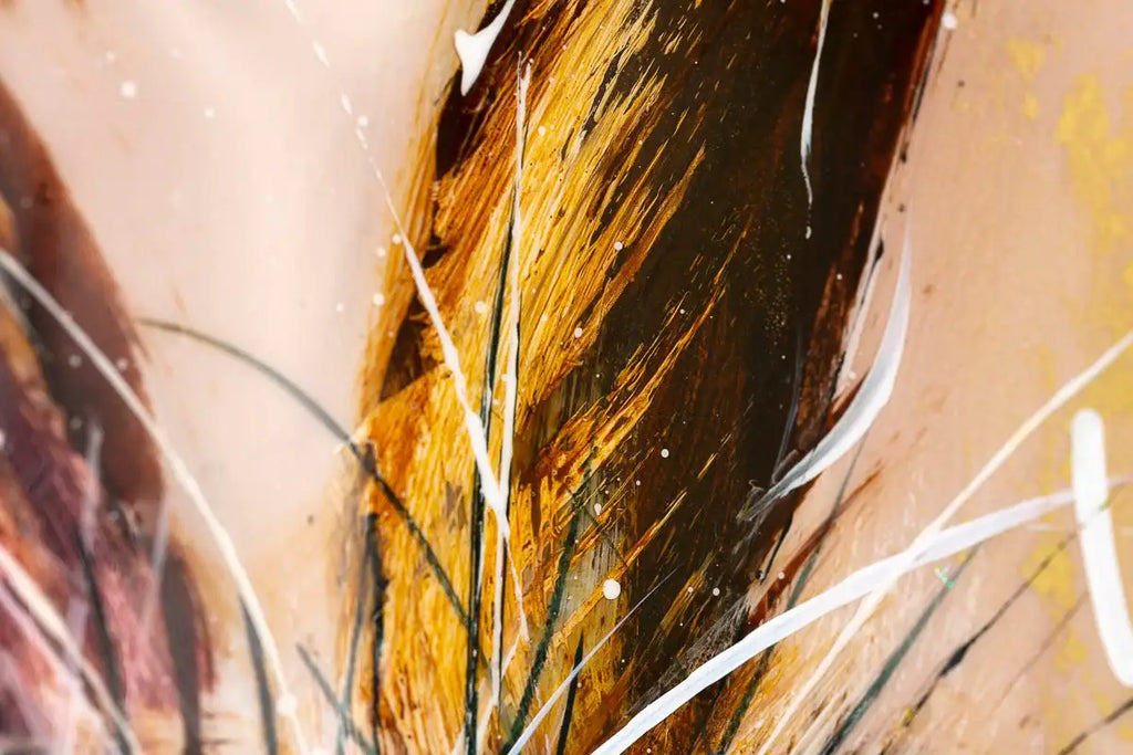 Harold and Holly - Original SOLD by artist Rozanne Bell - Wyecliffe Galleries