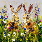 Harvey & Hallie - SOLD by artist Rozanne Bell - Wyecliffe Galleries