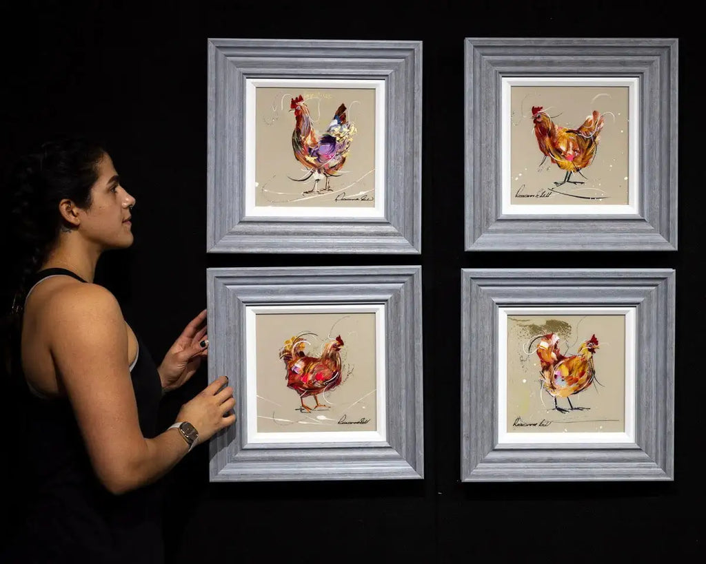 Hattie - Original by artist Rozanne Bell - Wyecliffe Galleries