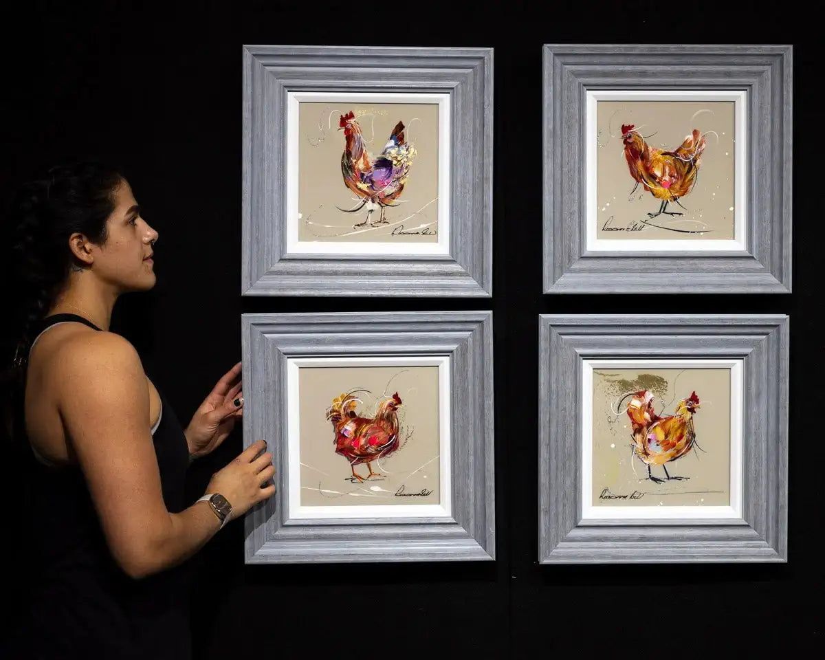 Hattie - Original by artist Rozanne Bell - Wyecliffe Galleries