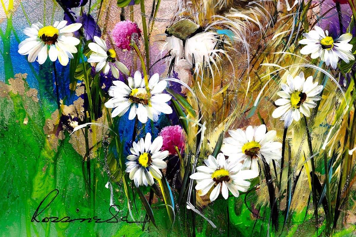 Hazel - Original - SOLD by artist Rozanne Bell - Wyecliffe Galleries