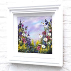 Hazes of Purple - Original by artist Rozanne Bell - Wyecliffe Galleries