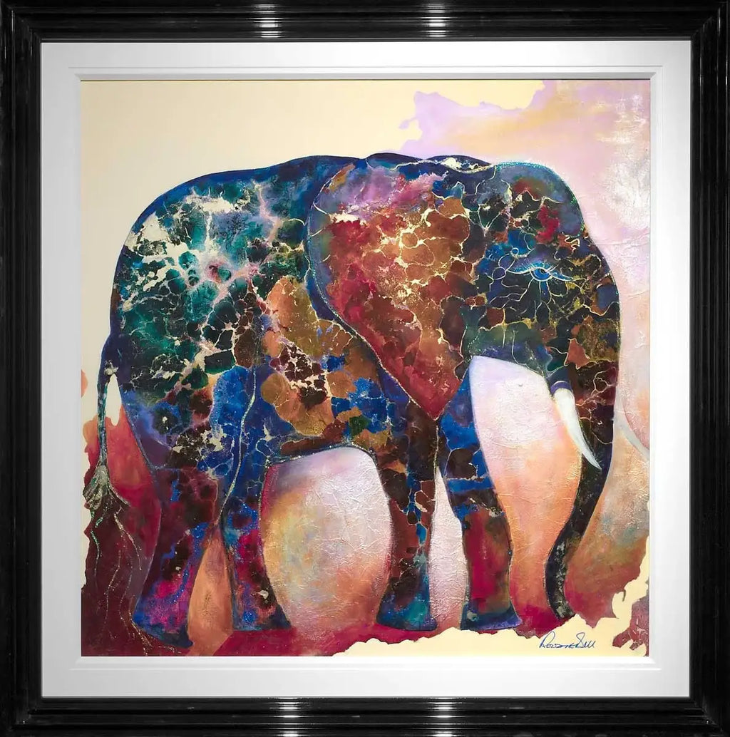 Heart of Africa - SOLD by artist Rozanne Bell - Wyecliffe Galleries