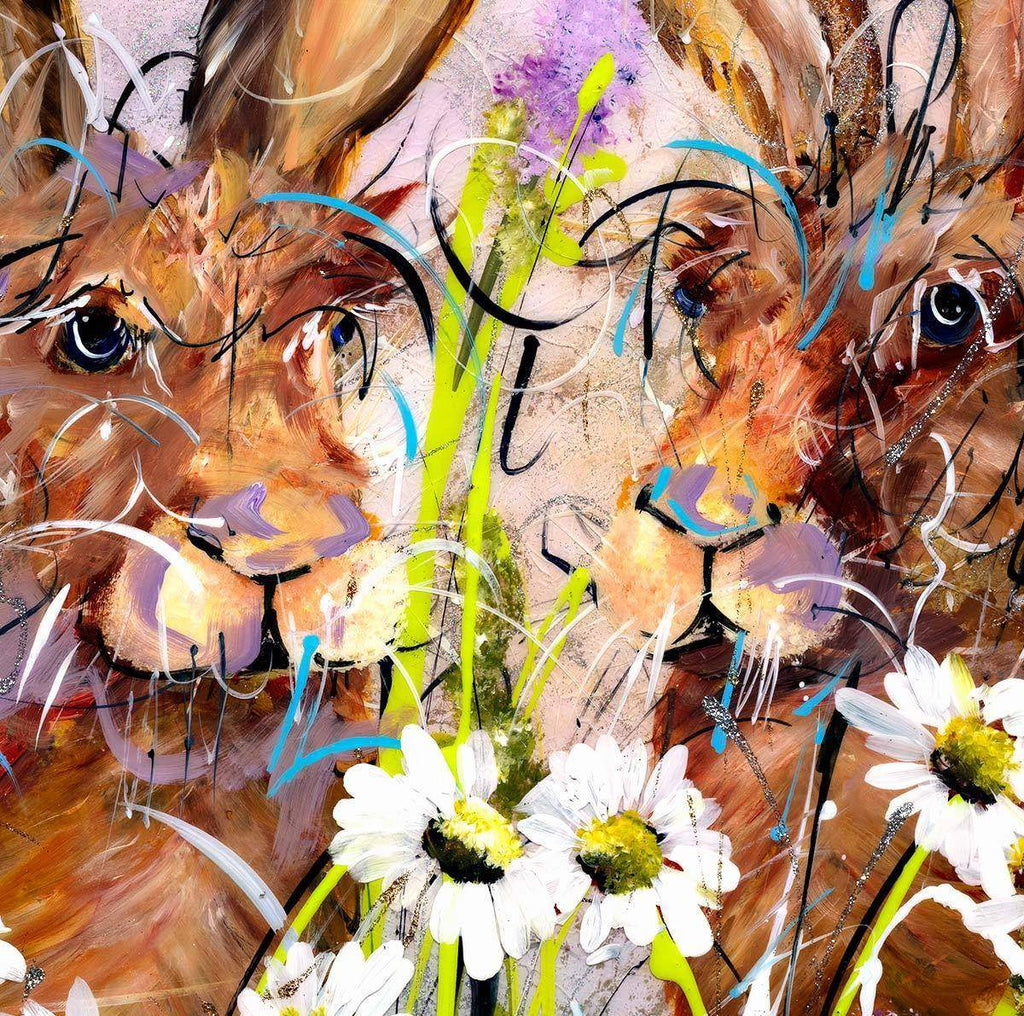 Hector and Harold - Original - SOLD by artist Rozanne Bell - Wyecliffe Galleries