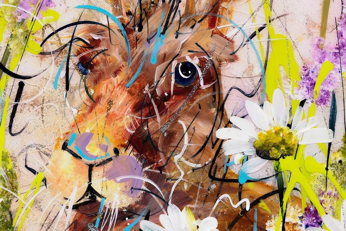 Hector and Harold - Original - SOLD by artist Rozanne Bell - Wyecliffe Galleries