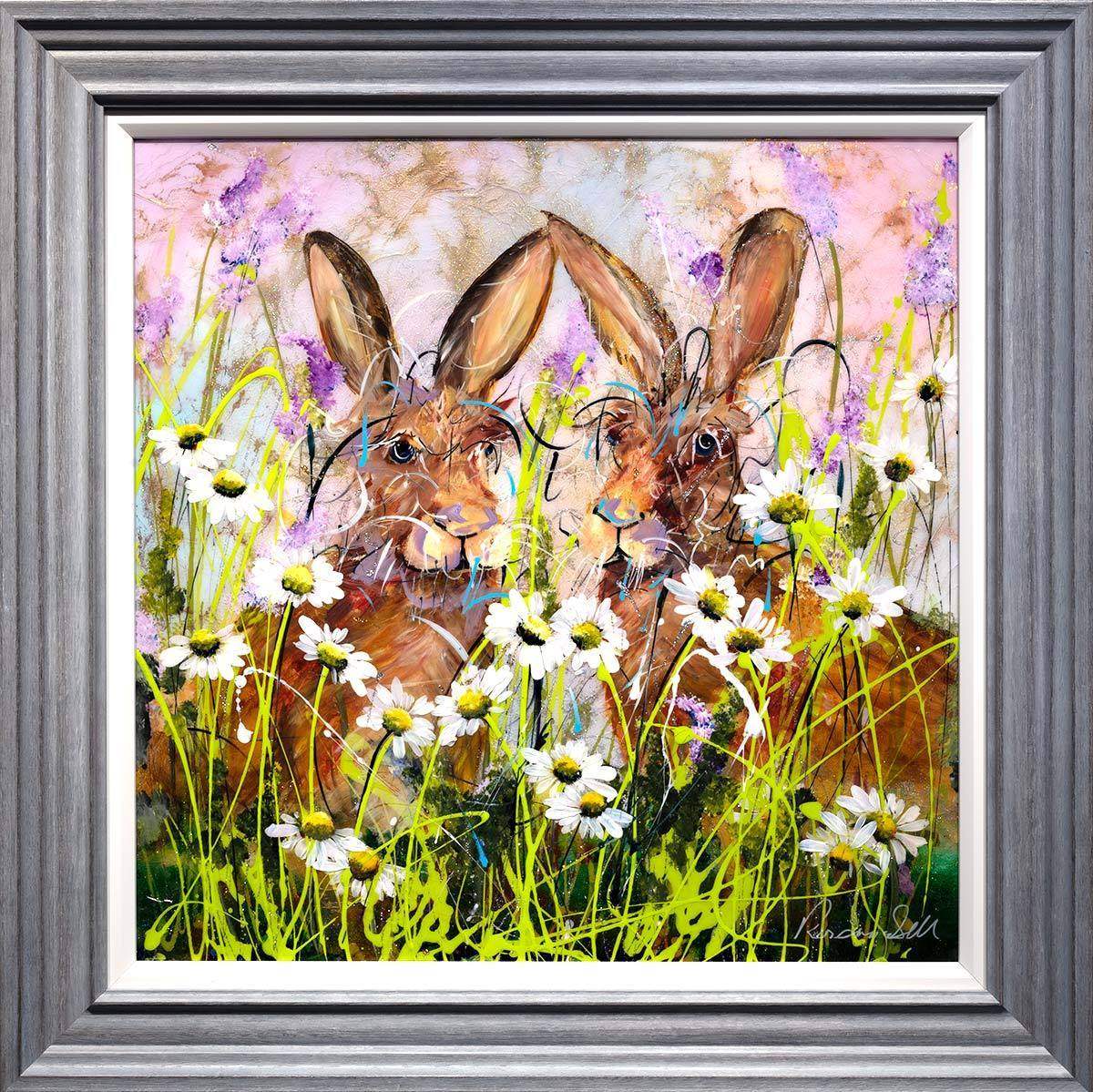 Hector and Harold - Original - SOLD by artist Rozanne Bell - Wyecliffe Galleries