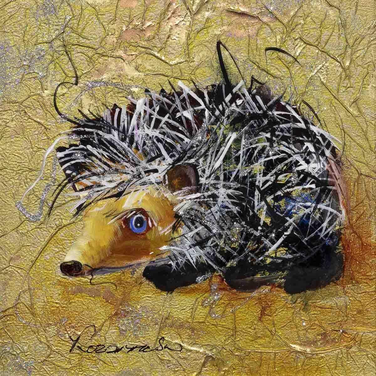 Hector - Original - SOLD by artist Rozanne Bell - Wyecliffe Galleries