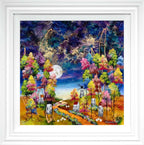 Hedgerow and Heather - Original - SOLD by artist Rozanne Bell - Wyecliffe Galleries