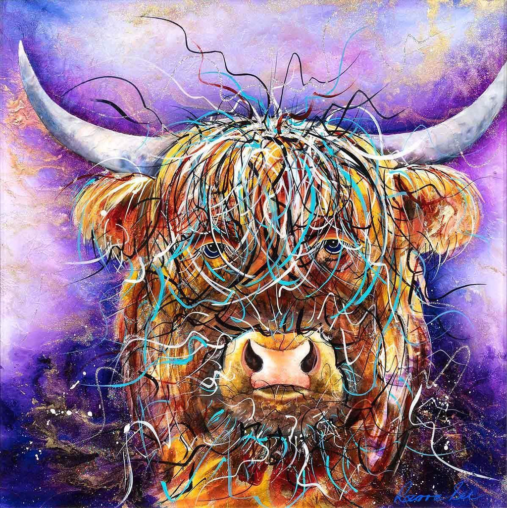 Heidi - Original - SOLD by artist Rozanne Bell - Wyecliffe Galleries