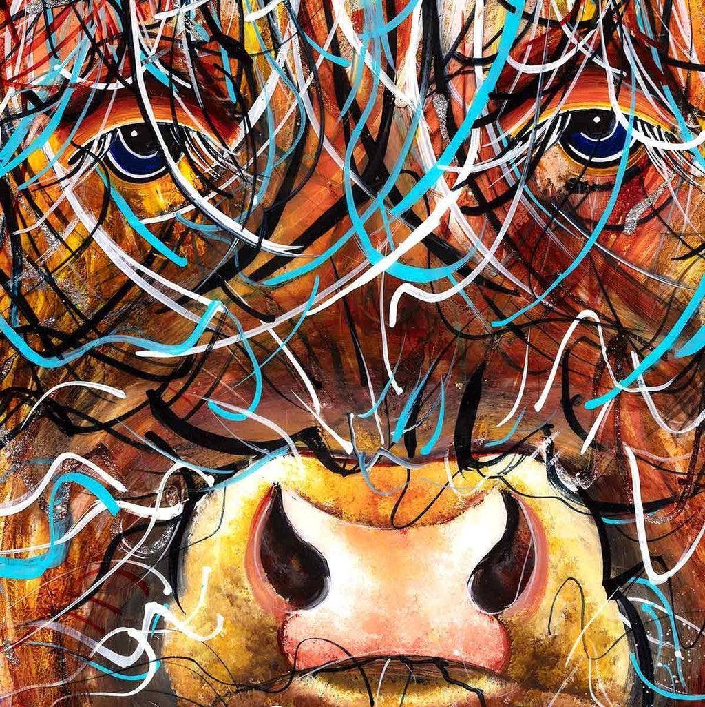 Heidi - Original - SOLD by artist Rozanne Bell - Wyecliffe Galleries