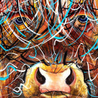 Heidi - Original - SOLD by artist Rozanne Bell - Wyecliffe Galleries