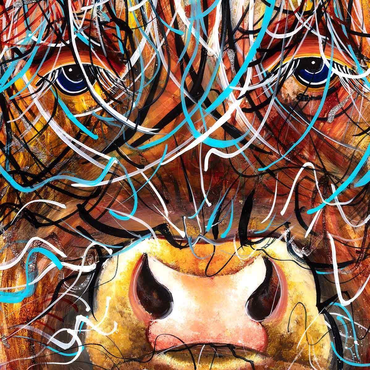 Heidi - Original - SOLD by artist Rozanne Bell - Wyecliffe Galleries