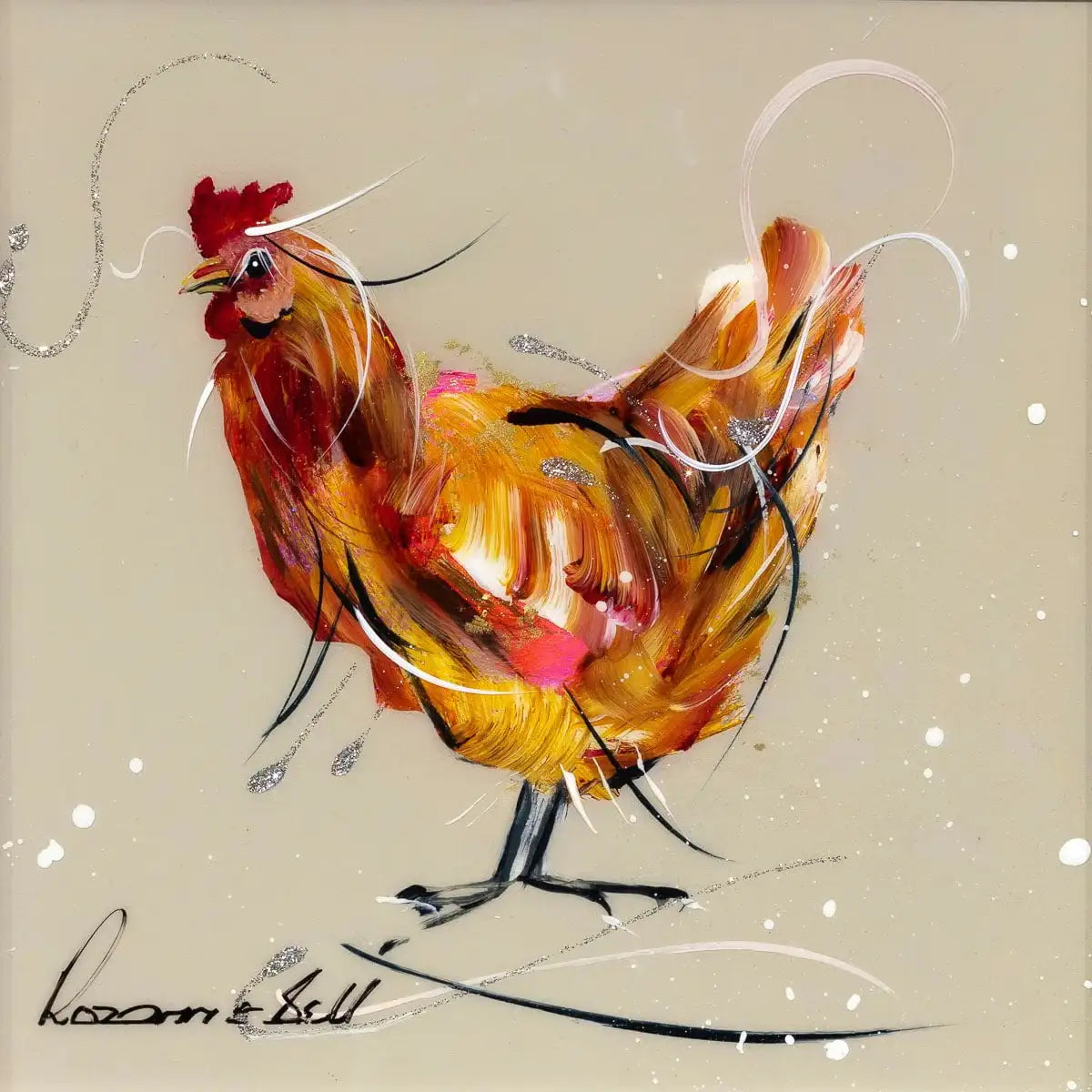 Helena - Original by artist Rozanne Bell - Wyecliffe Galleries