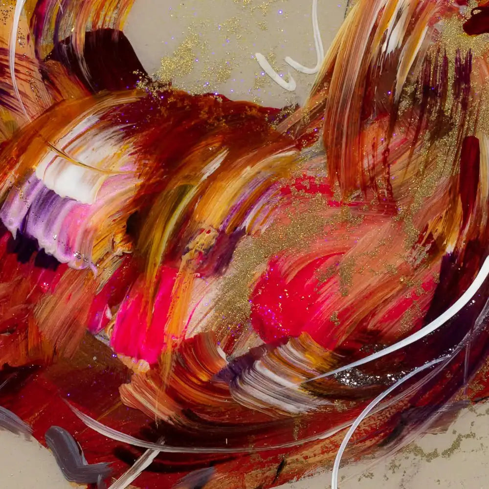 Henrietta - Original SOLD by artist Rozanne Bell - Wyecliffe Galleries