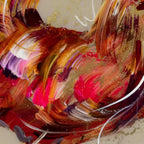 Henrietta - Original SOLD by artist Rozanne Bell - Wyecliffe Galleries