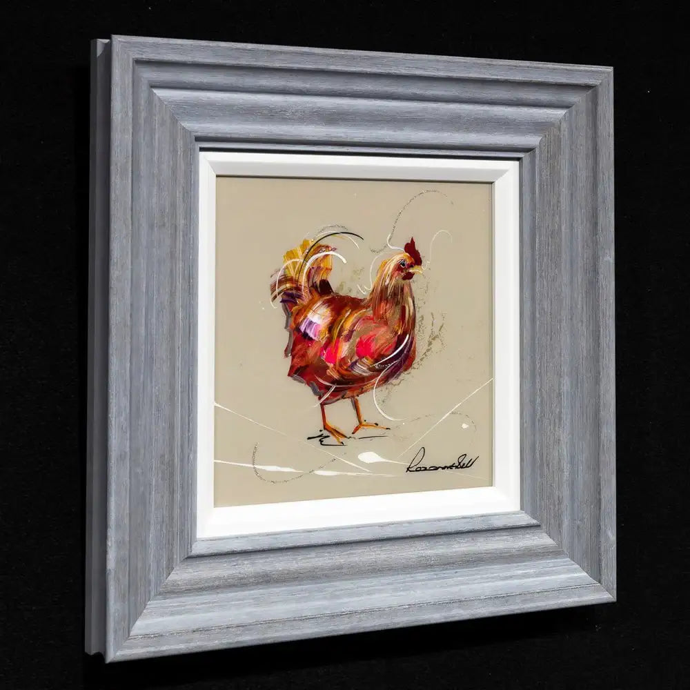 Henrietta - Original SOLD by artist Rozanne Bell - Wyecliffe Galleries