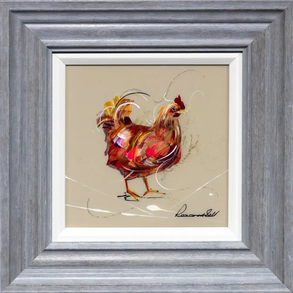 Henrietta - Original SOLD by artist Rozanne Bell - Wyecliffe Galleries