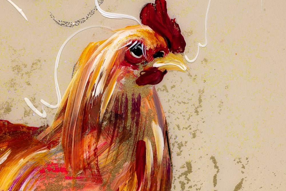 Henrietta - Original SOLD by artist Rozanne Bell - Wyecliffe Galleries