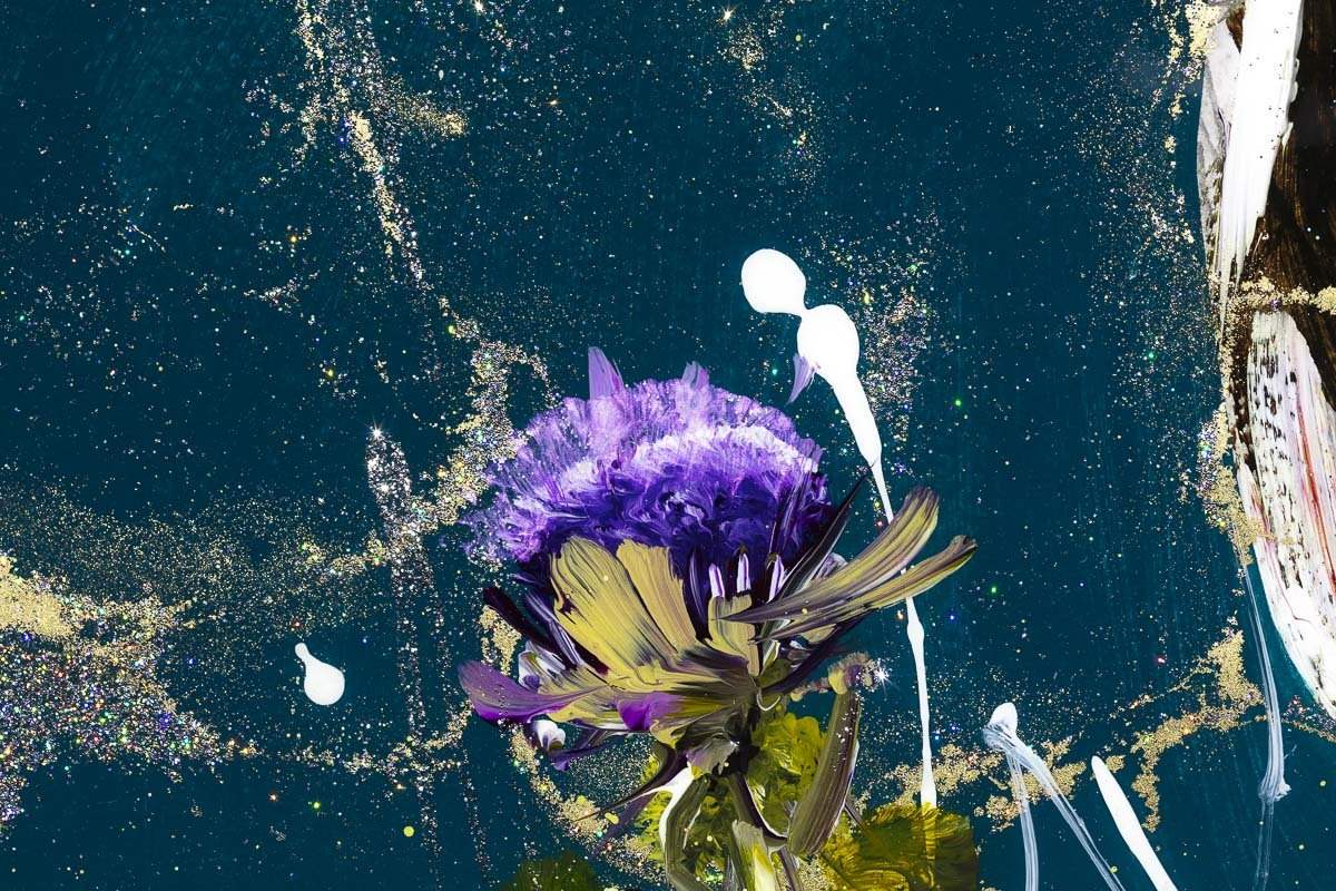 Here Comes Trouble - Original - SOLD by artist Rozanne Bell - Wyecliffe Galleries