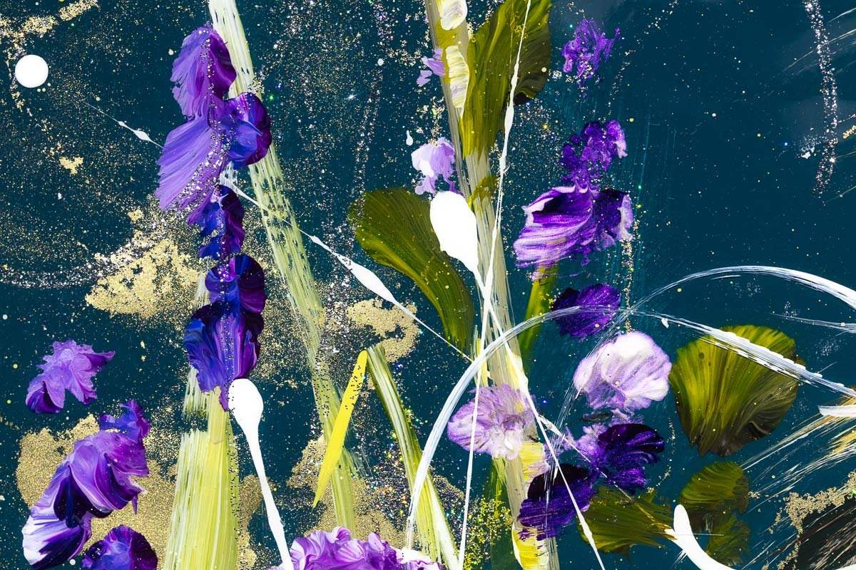 Here Comes Trouble - Original - SOLD by artist Rozanne Bell - Wyecliffe Galleries