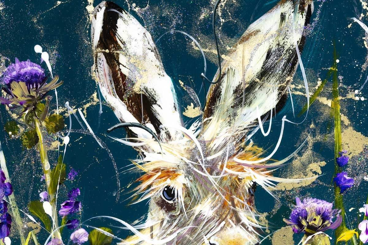 Here Comes Trouble - Original - SOLD by artist Rozanne Bell - Wyecliffe Galleries