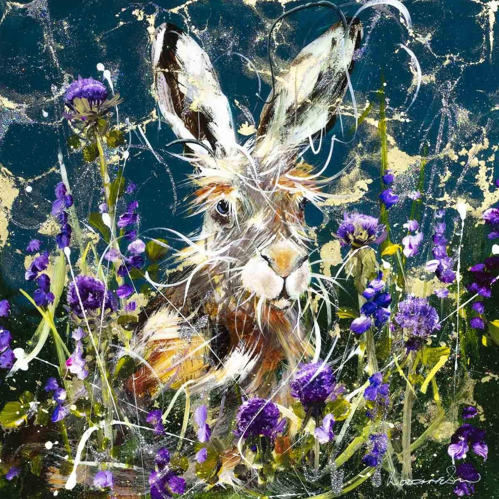 Here Comes Trouble - Original - SOLD by artist Rozanne Bell - Wyecliffe Galleries