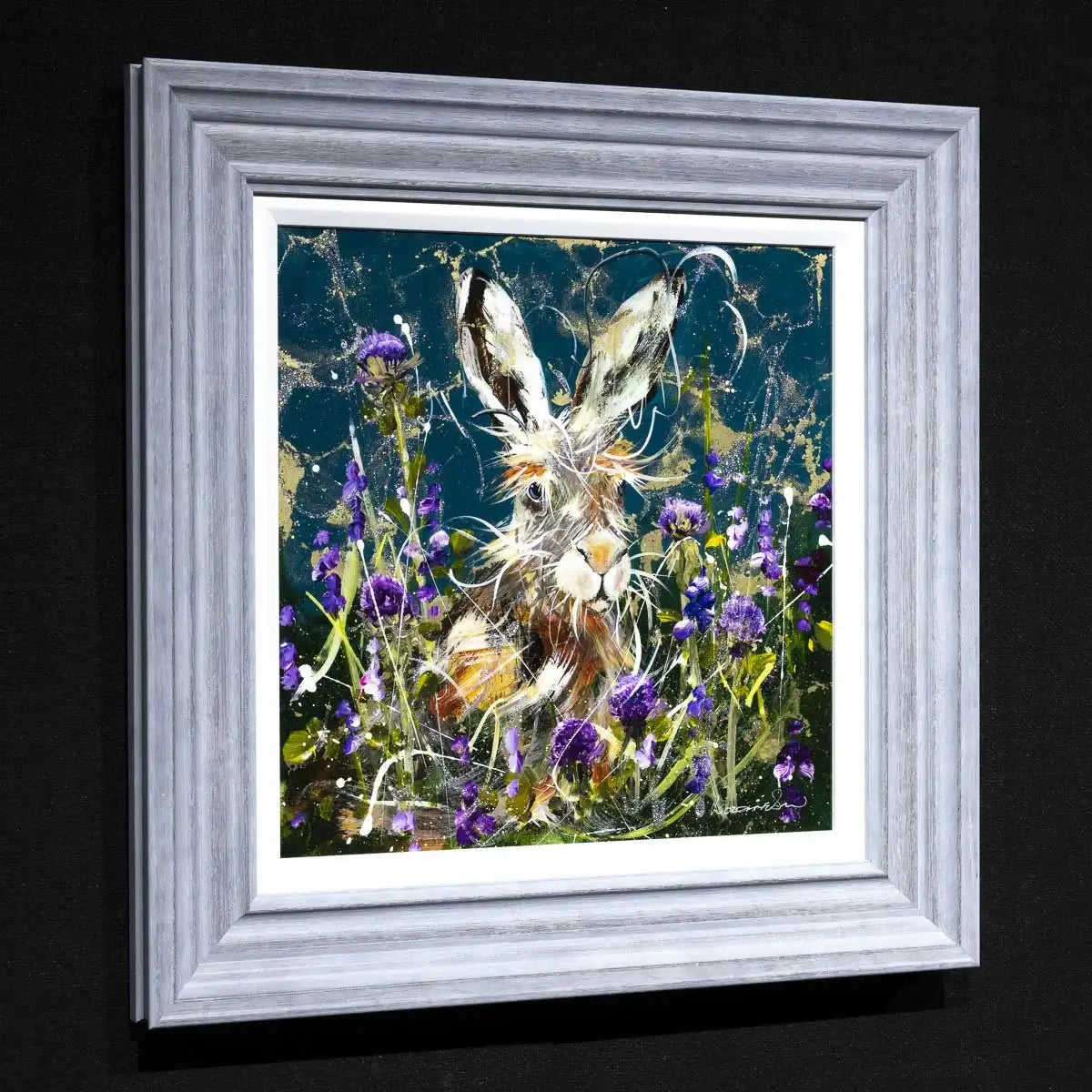 Here Comes Trouble - Original - SOLD by artist Rozanne Bell - Wyecliffe Galleries