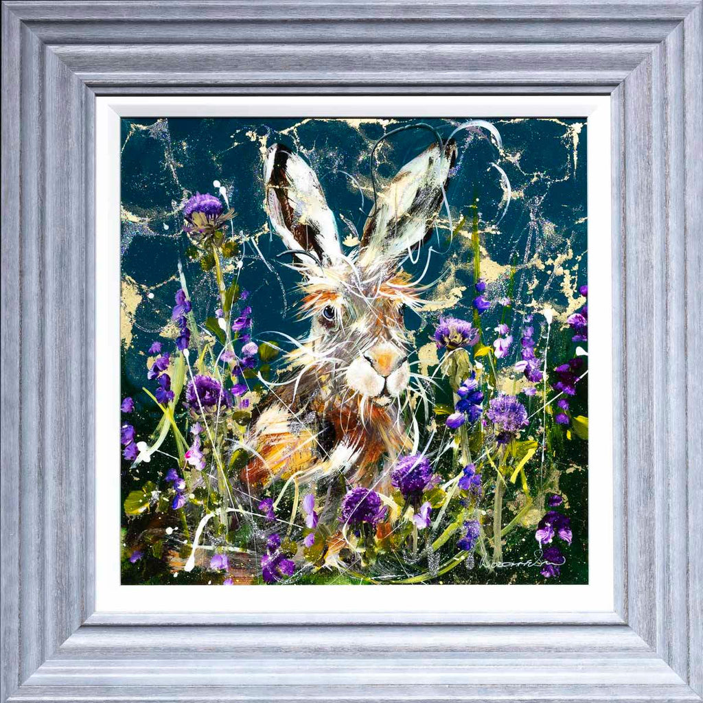 Here Comes Trouble - Original - SOLD by artist Rozanne Bell - Wyecliffe Galleries