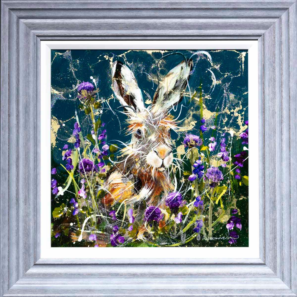 Here Comes Trouble - Original - SOLD by artist Rozanne Bell - Wyecliffe Galleries